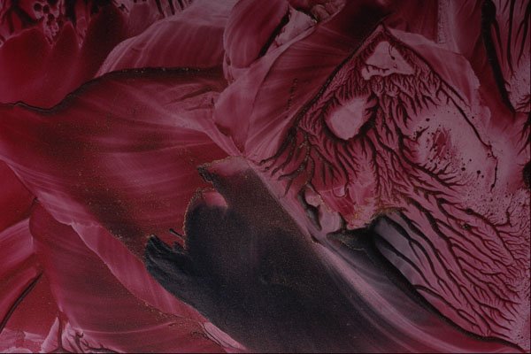 583056 Red Melting Dunes A4 Photo Print