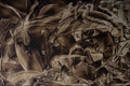 583063 Abstract Black Patterns A4 Photo Print