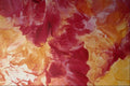583082 Impressionist Red Onto Yellow A4 Photo Print