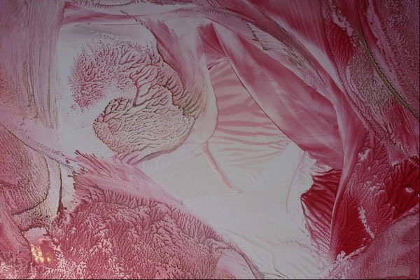 583097 Melted Pink Strokes A4 Photo Print