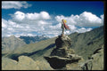 584003 Chorten Marking High Mountain Pass, Ladakh, India A4 Photo Print