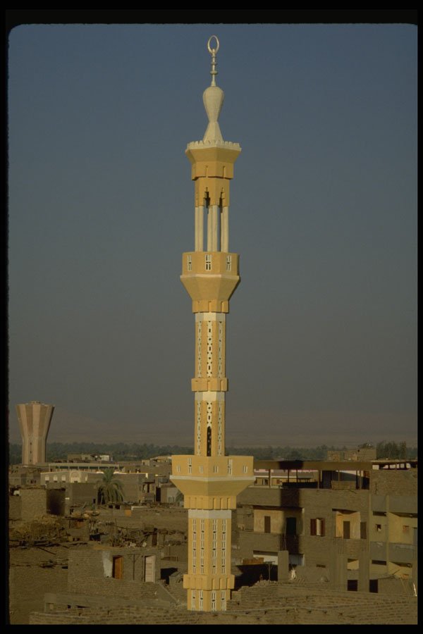 584021 Minaret, Mosque In Luxor A4 Photo Print