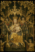584023 Wooden Altarpiece, Maria Laach, Austria A4 Photo Print