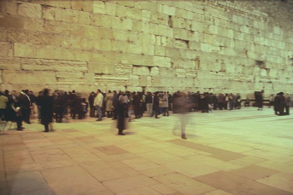 584027 The Wailing Wall, Jerusalem A4 Photo Print
