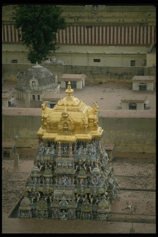 584036 The Golden Temple, Madurai, India A4 Photo Print