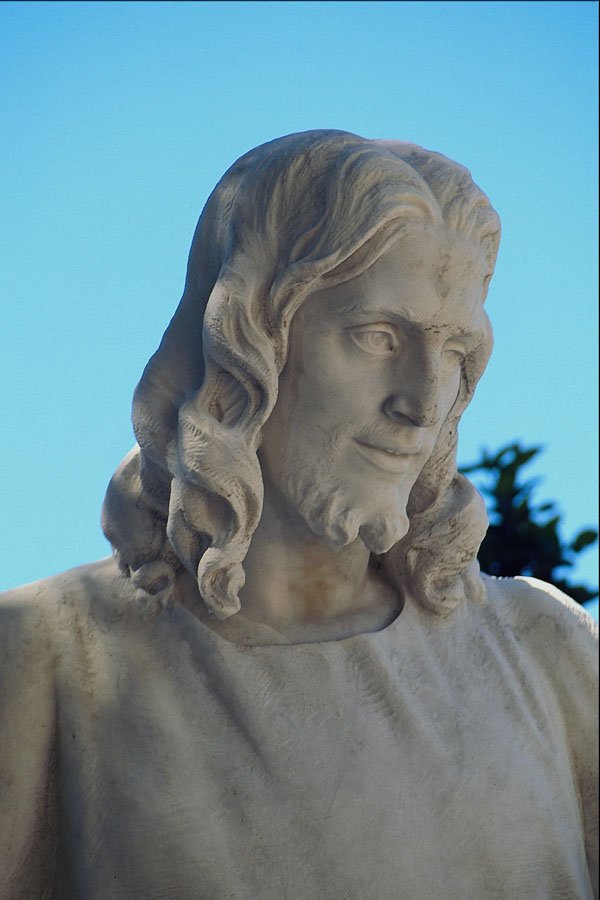 584054 Head Of Christ A4 Photo Print