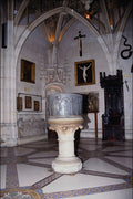 584057 Church Front, France A4 Photo Print