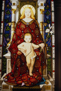 584071 Stained Glass, Rome, Italy A4 Photo Print