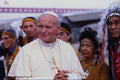 584072 Pope And The Micmac Indians A4 Photo Print