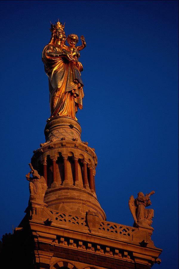 584073 Notre Dame De La Grade, Marseilles, France A4 Photo Print