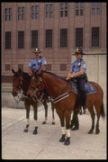 585001 Policemen On Duty, Houston, Texas A4 Photo Print