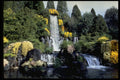 586007 Flowers And Waterfall A4 Photo Print
