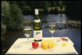 587004 Wine And Cheese, France A4 Photo Print
