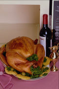 587012 Wine And Poultry Feast A4 Photo Print