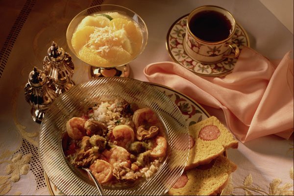 587014 Rice With Shrimp A4 Photo Print