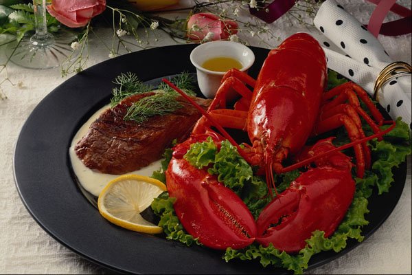 587023 Lobster Dinner A4 Photo Print