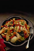 587028 Vegetable And Chicken Salad A4 Photo Print