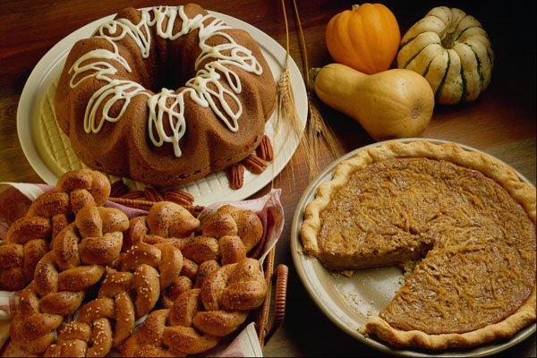 587034 Halloween Cake And Pie A4 Photo Print