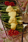 587036 Asparagus With Sauce A4 Photo Print