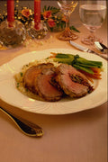 587038 Sliced Beef Dinner A4 Photo Print