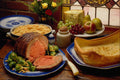 587040 Old English Roast Beef A4 Photo Print
