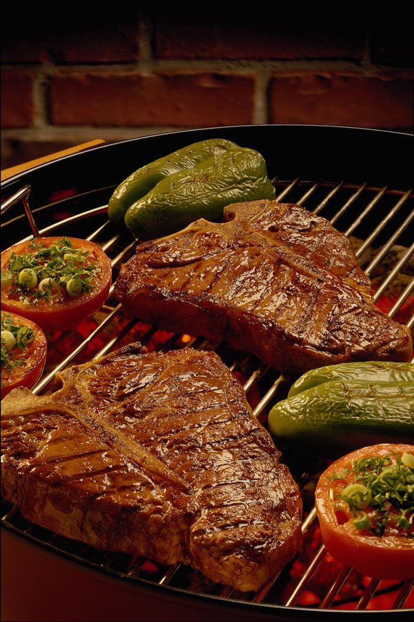 587043 T bone Steaks A4 Photo Print