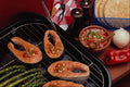 587054 Grilled Salmon Steaks A4 Photo Print