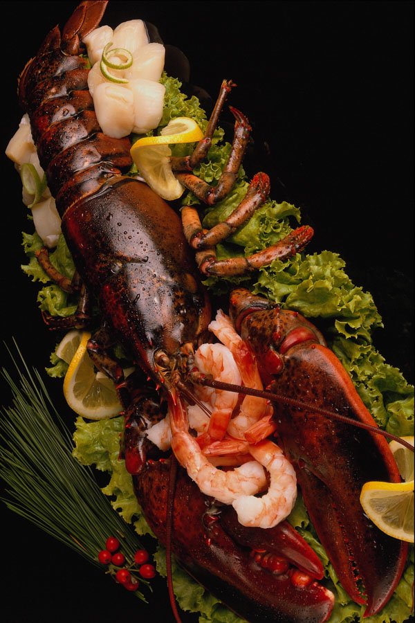 587070 Whole Lobster Platter A4 Photo Print