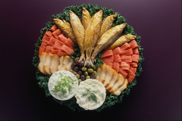 587082 Sardine, Seafood Platter A4 Photo Print