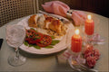 587087 Romantic Candlelight Supper A4 Photo Print