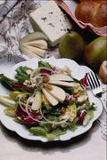 587093 Sliced Pears, Lettuce Salad A4 Photo Print