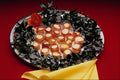 587094 Bacon wrapped Seafood Hors D'oeuvres A4 Photo Print