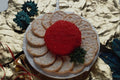 587099 Caviar With Round Crackers A4 Photo Print
