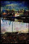 588000 The Harbor, Ullapool, Scotland A4 Limited Edition Watercolour Print