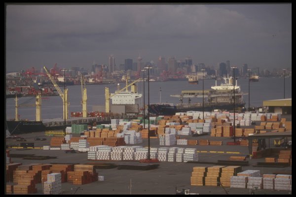 588013 Lumber Docks A4 Photo Print