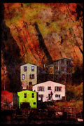 588019 St. John's Harbor, Newfoundland, Canada A4 Limited Edition Watercolour Print
