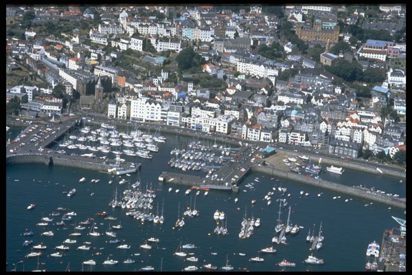 588025 St. Peter's Port, Guernsey, England A4 Photo Print