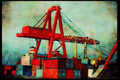 588034 Loading Boxes A4 Limited Edition Watercolour Print