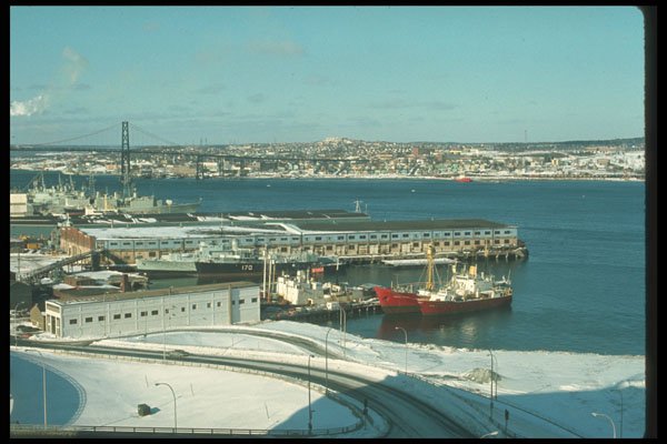 588038 Halifax Harbor, Nova Scotia, Canada A4 Photo Print