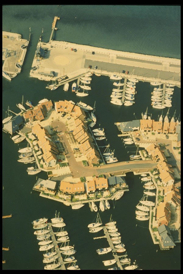 588042 Man made Island In Hythe Marina, England A4 Photo Print