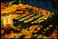 588043 Ocean Village Marina In Soton, England A4 Limited Edition Watercolour Print