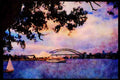 588051 Sydney Harbor, Australia A4 Limited Edition Watercolour Print
