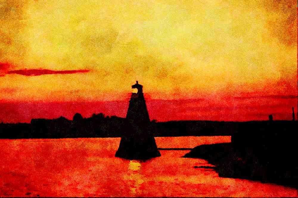 588071 Charlottetown, Prince Edward Island, Canada A4 Limited Edition Watercolour Print