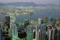 588073 View Of Harbor From Victoria Peak, Hong Kong A4 Photo Print