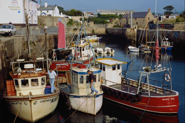 588077 Annalong Harbor, County Down, Ireland A4 Photo Print