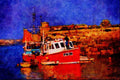 588081 Newquay Harbor, Cornwall, England A4 Limited Edition Watercolour Print