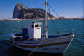 588082 The Rock , La Linea Harbor, Spain A4 Photo Print