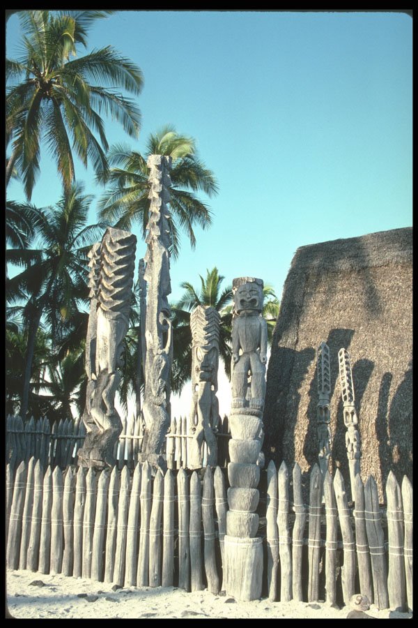589007 Pu'uhonua O'Honuanua National Historic Park A4 Photo Print