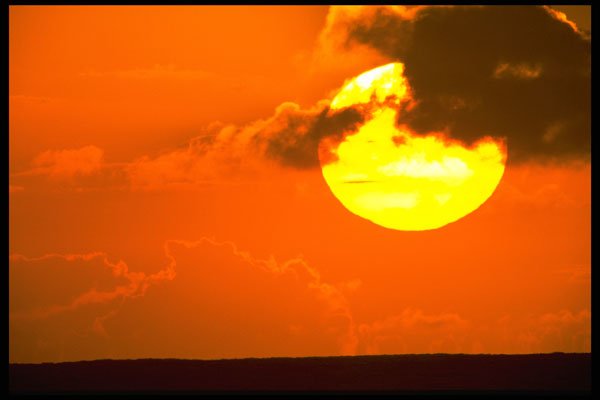 589013 Sunset, North Shore, Oahu A4 Photo Print