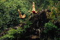 589055 Cliff Divers A4 Photo Print